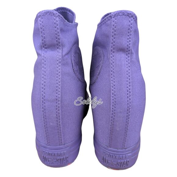 Converse 2014 RARE CTAS Platform Plus Hidden Wedge Nightshade Purple Sneaker 9 - Picture 3 of 10
